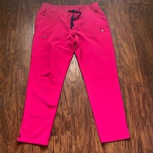 Figs Ultra Rose Yola Scrub Pants